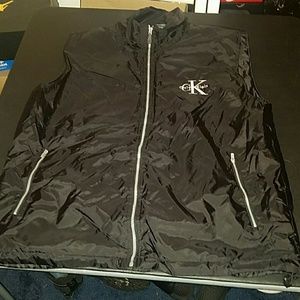 Black Calvin Klein Sleeveless vest Sz L/Xl